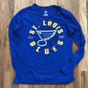 Saint Louis Blues Hockey Tee • Long Sleeve